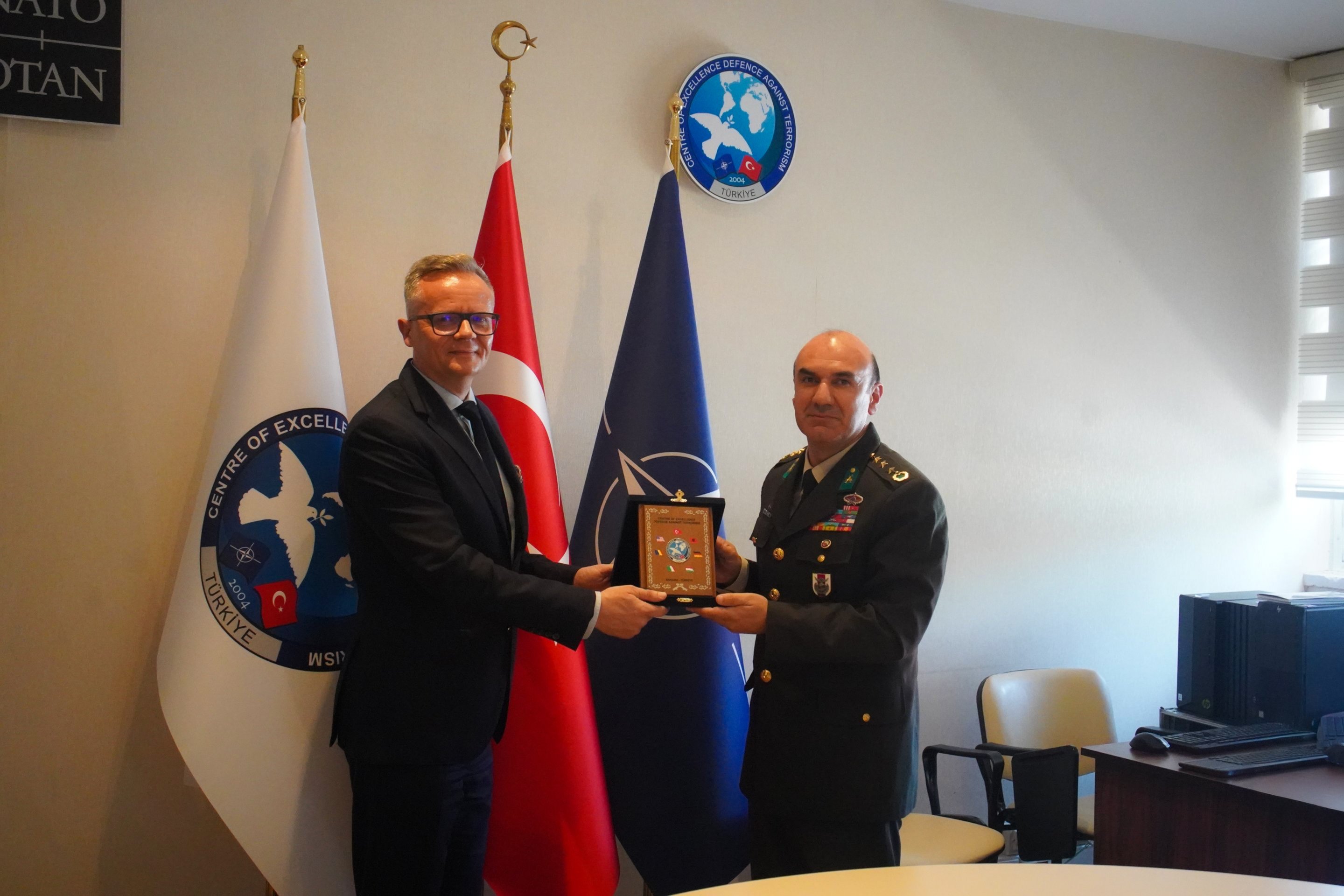 A delegation from Office of Poland Defence Attaché, visited COE-DAT on 16 July 2026.