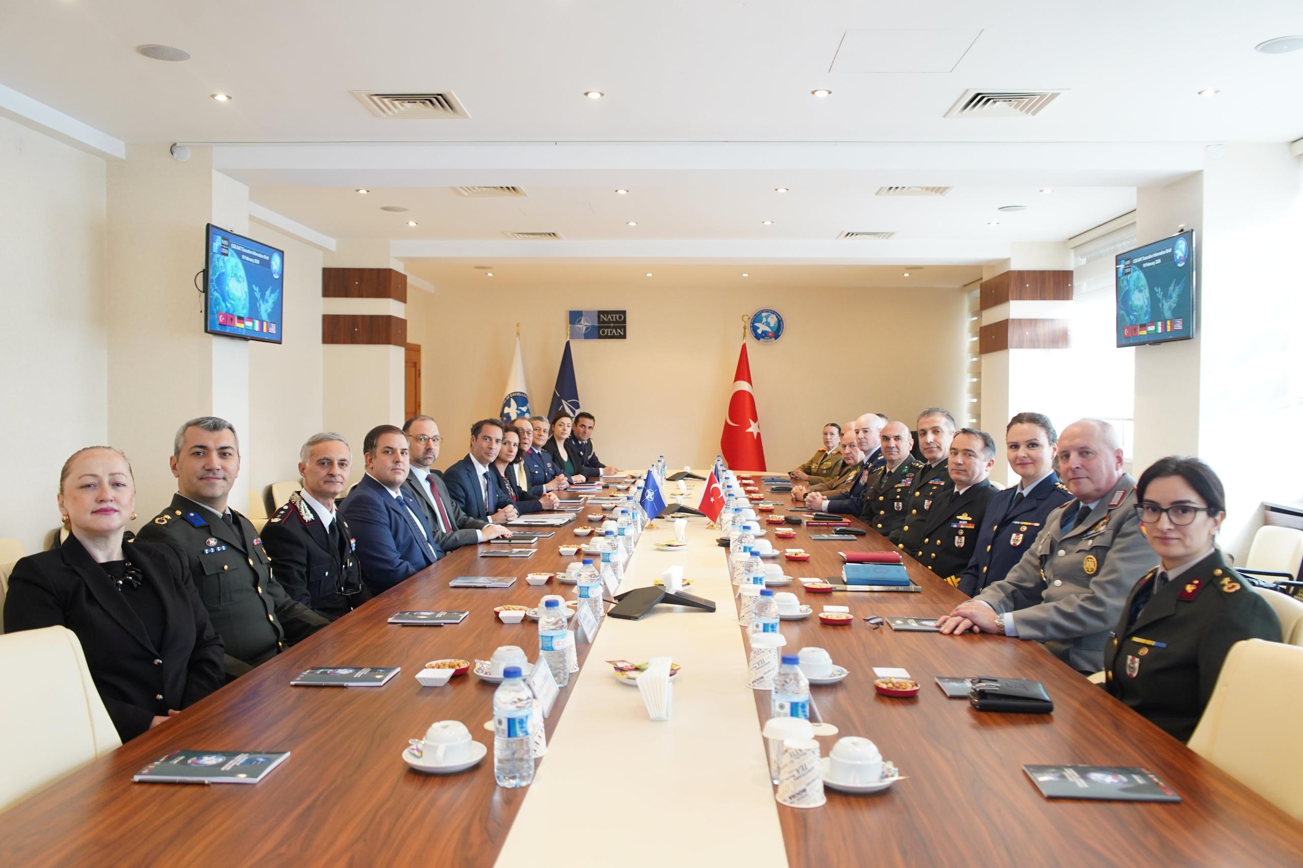 The delegation headed by Mr. Javier Colomina, NATO Secretary General's Special Representative for the Southern Neighborhood, visited COE-DAT on 19 February 2026.