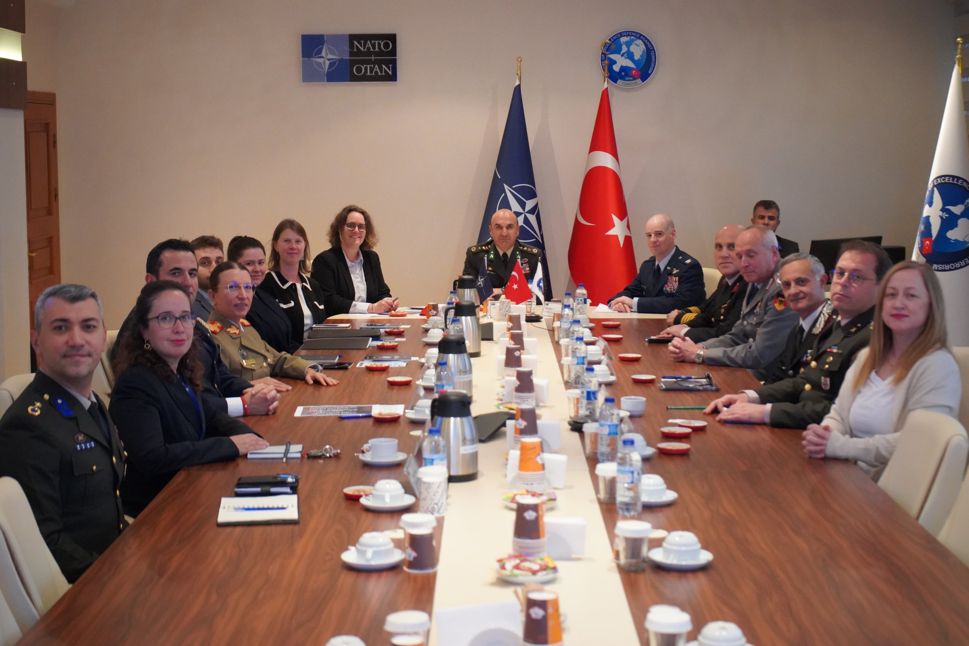 The delegation headed by New Zealand Ambassador Charlotte BEAGLEHOLE for Counter Terrorism and the Director-General for International Security Issues, Disarmament and Non-Proliferation visited COE-DAT on 23 Oct 2025.