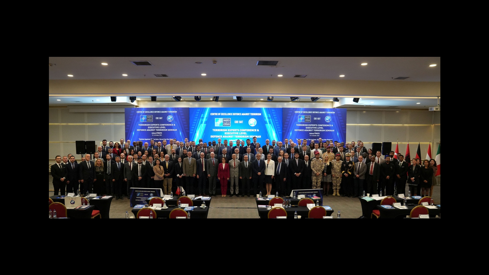 Combined Terrorism Experts Conference&Defence Against Terrorism Executive Level Seminar was held on 15-16 October 2025 with the participation of 18 speakers from 10 countries and 117 participants from 35 countries.