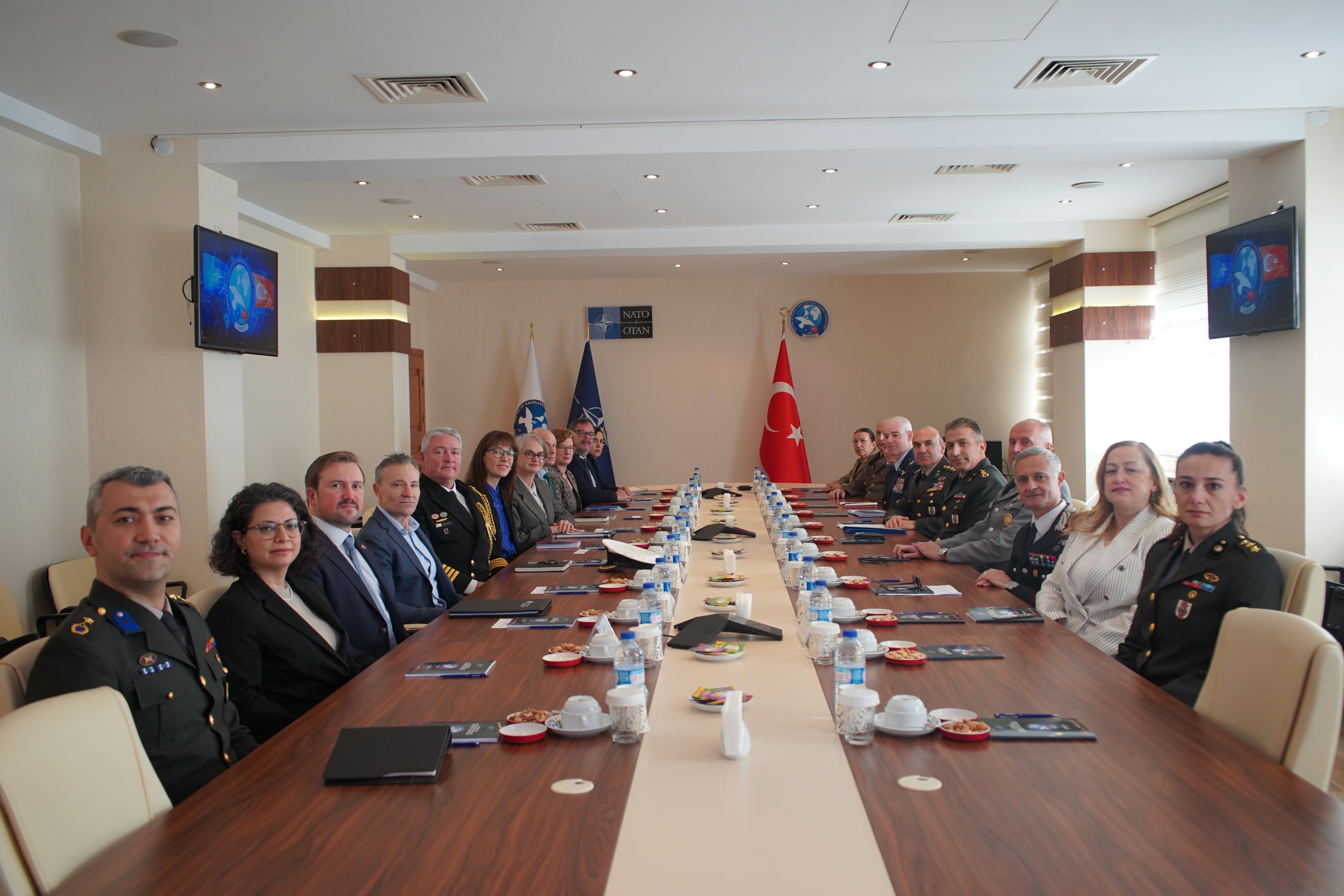 A delegation led by Ms. Sally-Anne Vincent, Australian Ambassador to the Republic of Türkiye, and Ms. Gemma Huggins, Ambassador for Counter-Terrorism of Australia, visited COE-DAT on 12 Nov 2025.